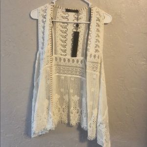 Lace vest